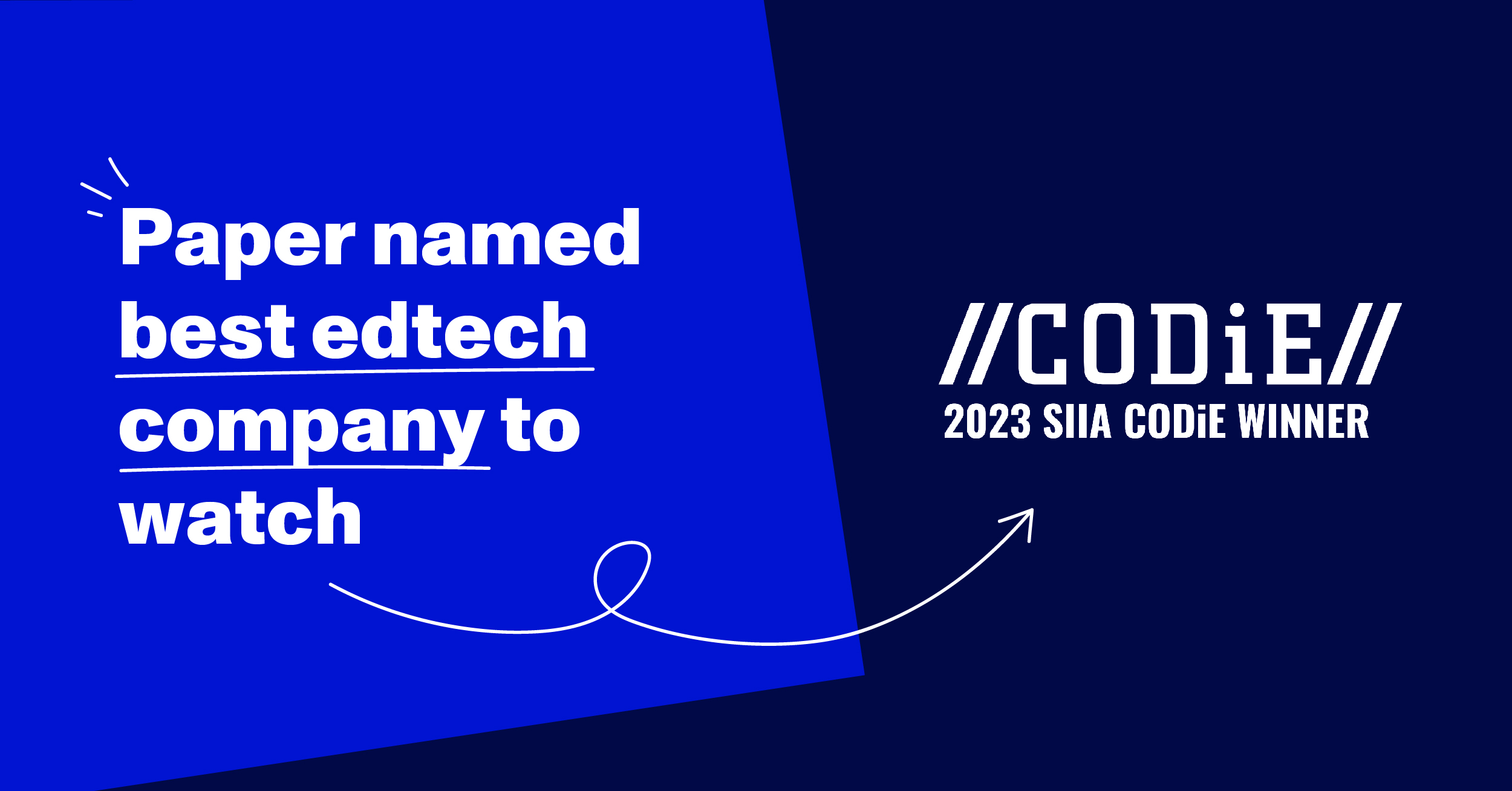 Paper named best edtech company to watch