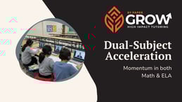 District-Wide Acceleration in Math & ELA Through High Impact Tutoring