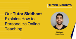 How I Personalize My Teaching Style Over an Online Platform